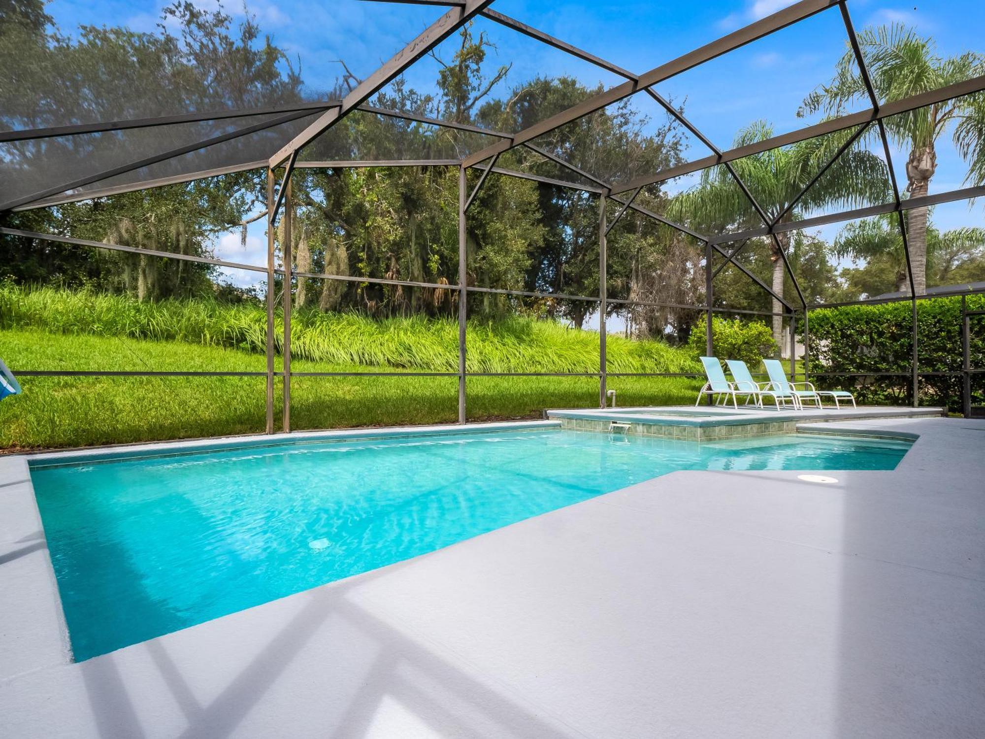 Bsv1607 - Amazing 5 Bedroom Home With Free Wifi And Private Pool & Spa Orlando Eksteriør bilde